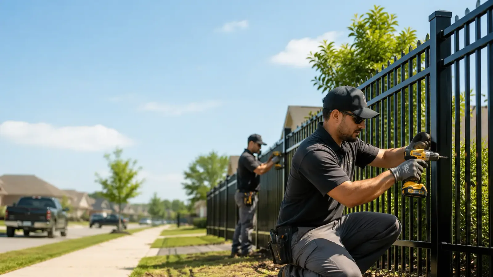 Metal Fence Installation in Belvidere, NC